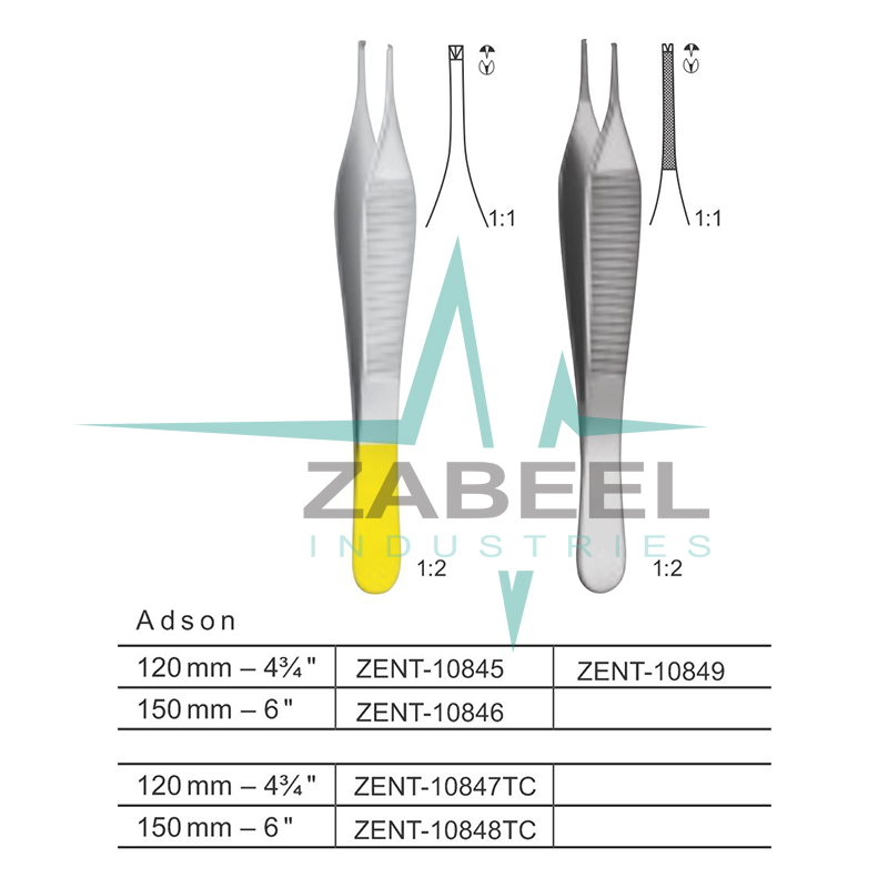 Adson Dissecting Forceps Zabeel