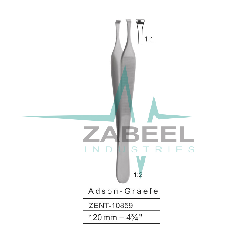 Adson - Graefe Dissecting Forceps Zabeel