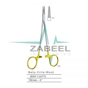 Baby Crile Wood Needle Holders Zabeel