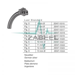 Luer Standard Trachea Tubes Zabeel