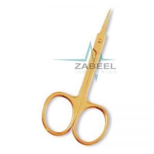 Arrow Point Scissor Full Gold ZaBeel