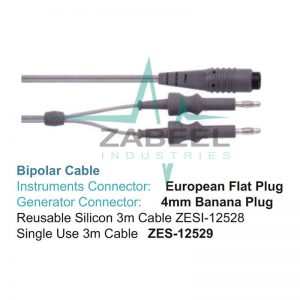 Bipolar Cable Electrosurgical Cable Zabeel