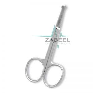 Ear Nose Scissor Mirror Finish ZaBeel