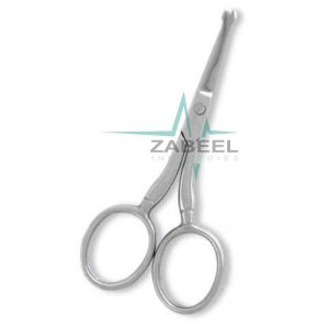 Ear Nose Scissor Mirror Finish ZaBeel