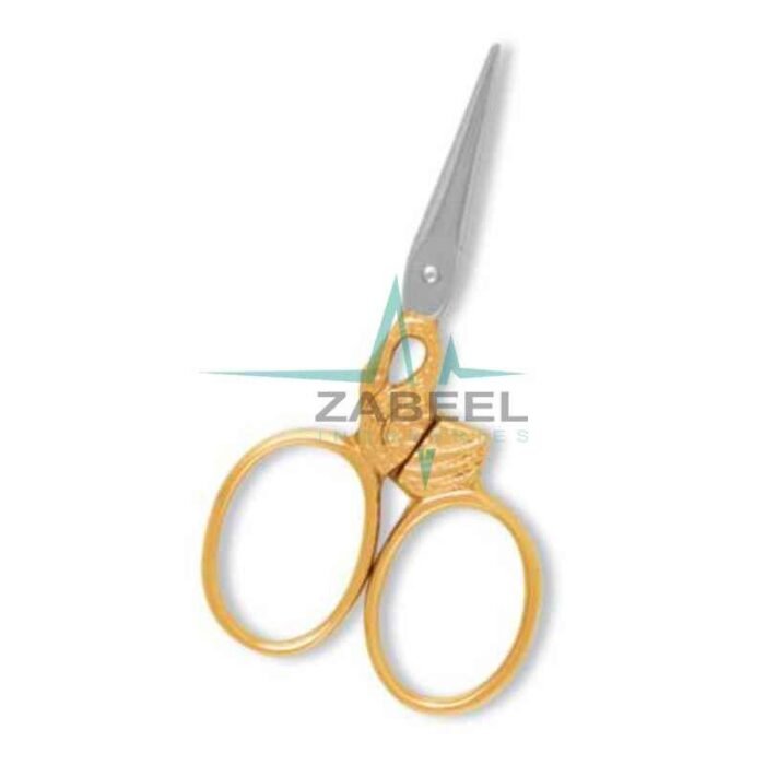 Fancy Scissors Half Gold ZaBeel