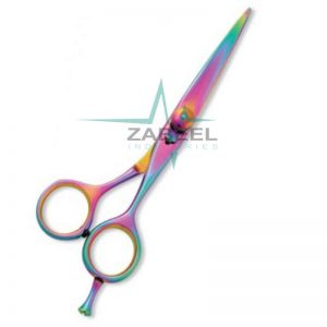 Professional Hair Cutting Scissor Razor Edge Multi color Coating ZaBeel
