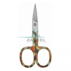 Nail Scissor Duplex Handle Str/Cvd ZaBeel