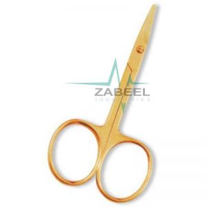 Nail Scissor Full Gold ZaBeel