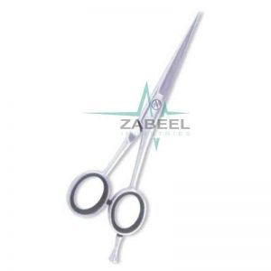 Professional Cutting Scissors With Razor Edge Silver Color ZaBeel