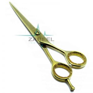 Professional Hair Cutting Scissors Barber Gold Scissor ZaBeel