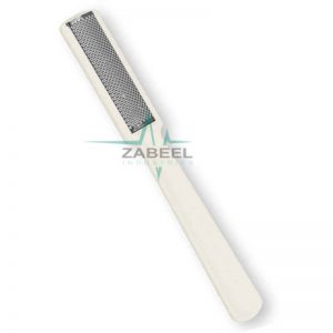 Stainless Callus Rasp Foot File With Plastic Handle ZaBeel