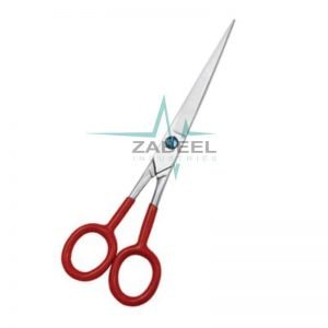 Super Cutt Scissors Dark Red Color ZaBeel