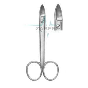 Curved, Saw Edge Scissors Zabeel