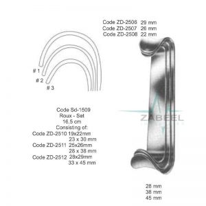 Roux - Set Retractor Zabeel