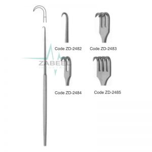 Small Curve, Sharp Retractor Zabeel