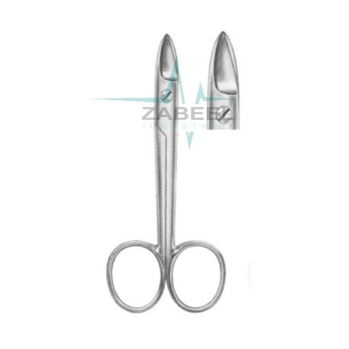 Straight, Saw Edge Scissors Zabeel