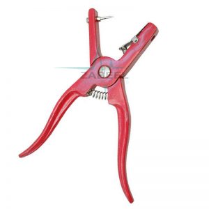 Ear Tagging Plier Aluminium (Red Color) Zabeel