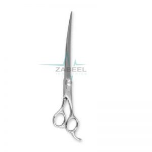 Upward Curved Professional Grooming Scissors Zabeel